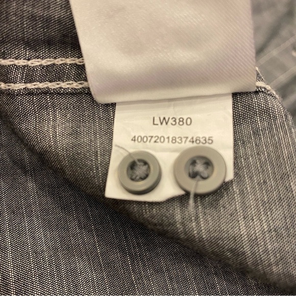Port Authority | x2 Shirts | Sz M | Gray | Long Sleeves | Collared button-up | K - Picture 9 of 9